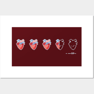 Anatomical Health Bar Posters and Art